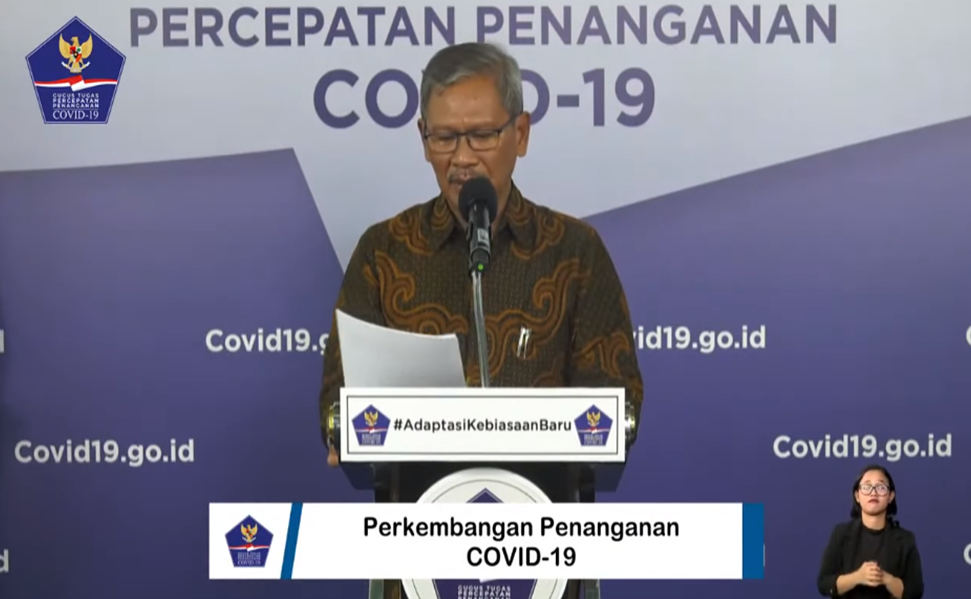 kasus positif baru corona