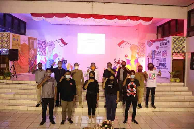 Kegiatan Gebyar Merdeka Literasi Digital 2020 di Sangihe