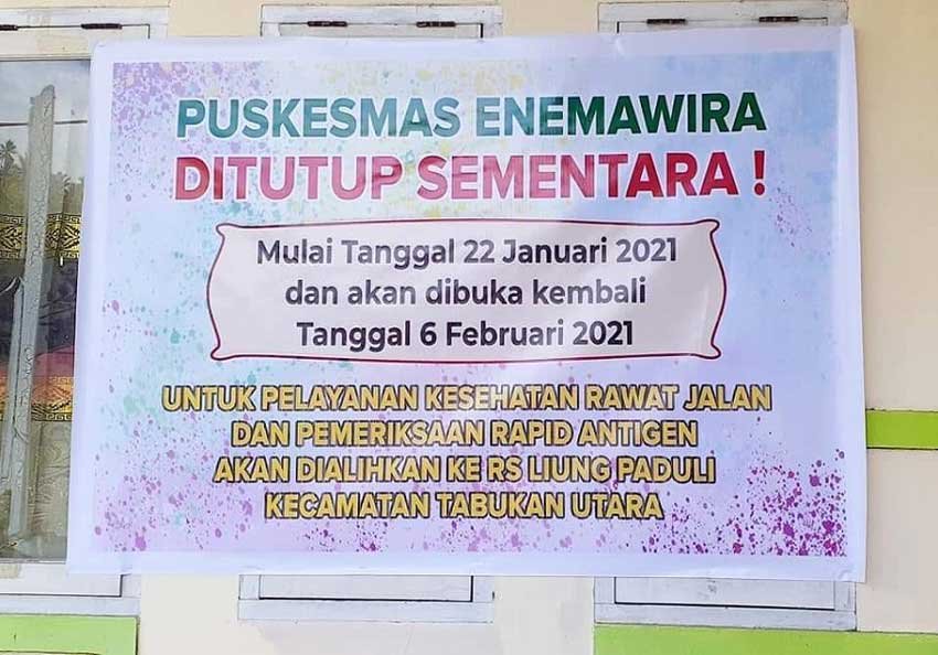 Puskesmas Enemawira Sangihe