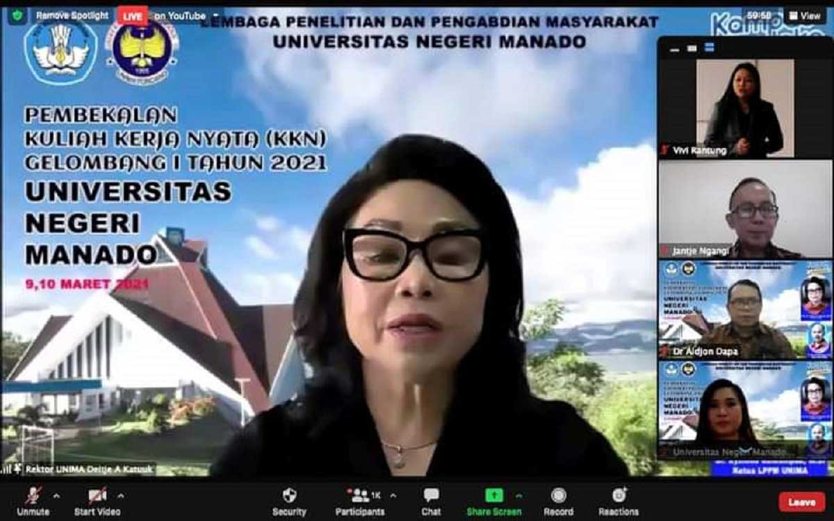Pembekalan KKN Unima