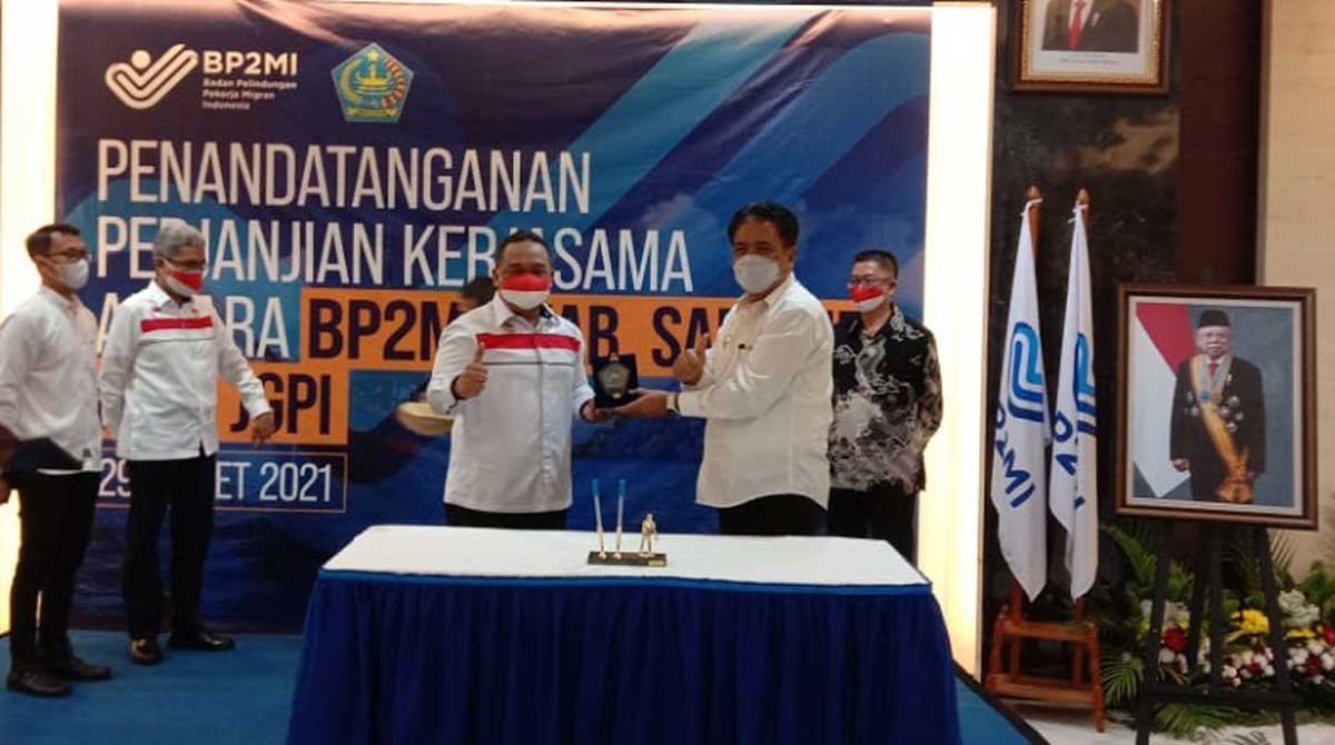Pemkab Sangihe dan BP2MI.