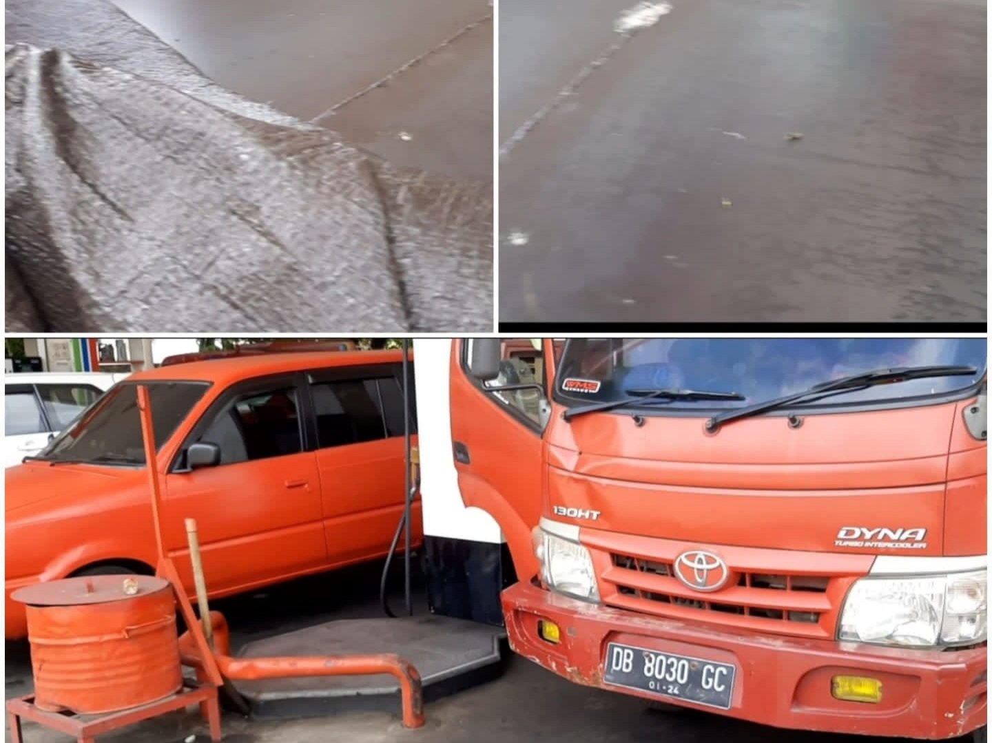 Mobil pengepul solar bersubsidi milik Ko Afu (Foto : Ist)