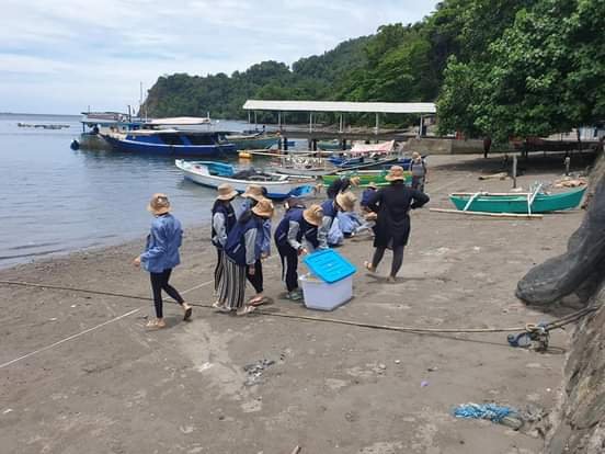 Kegiatan Pengukuran Lapangan Mahasiswa FPIK (Foto : Ist)