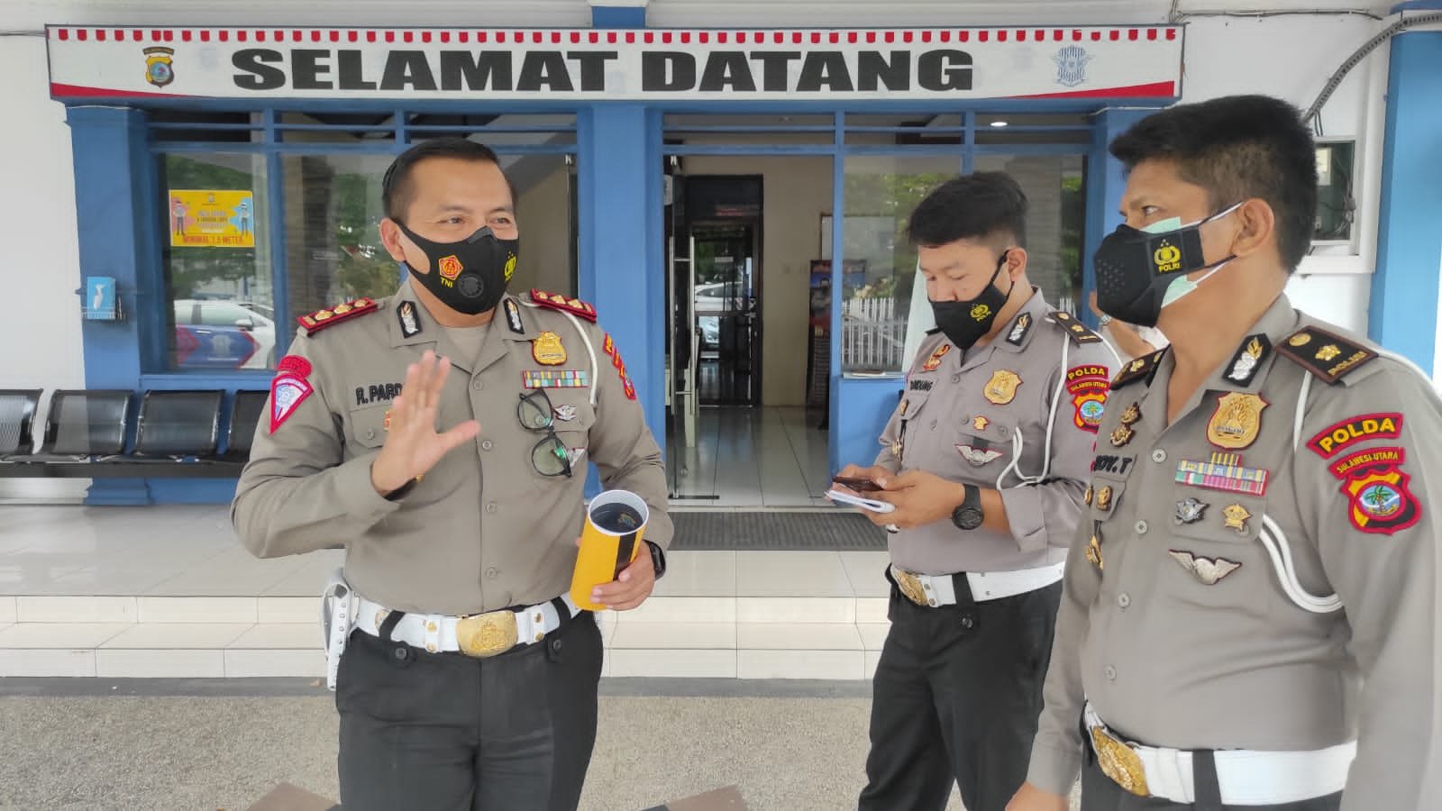 Dirlantas Polda Sulut AKBP Robertho Pardede (Foto : Ist)