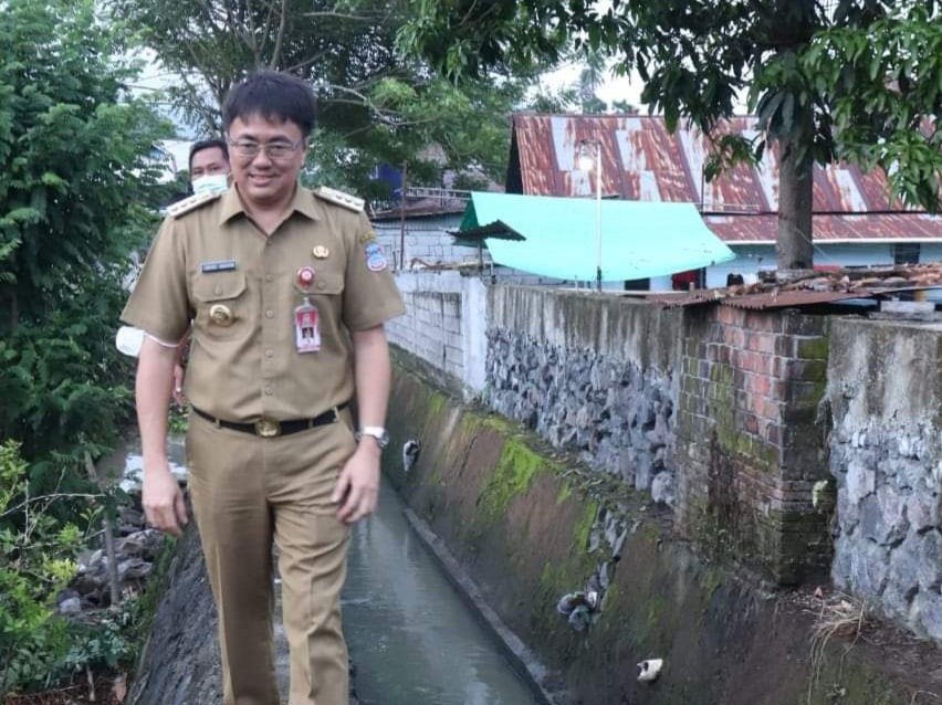 Walikota Manado Andrei Angouw mengunjungi Karangria (Foto : Ist)
