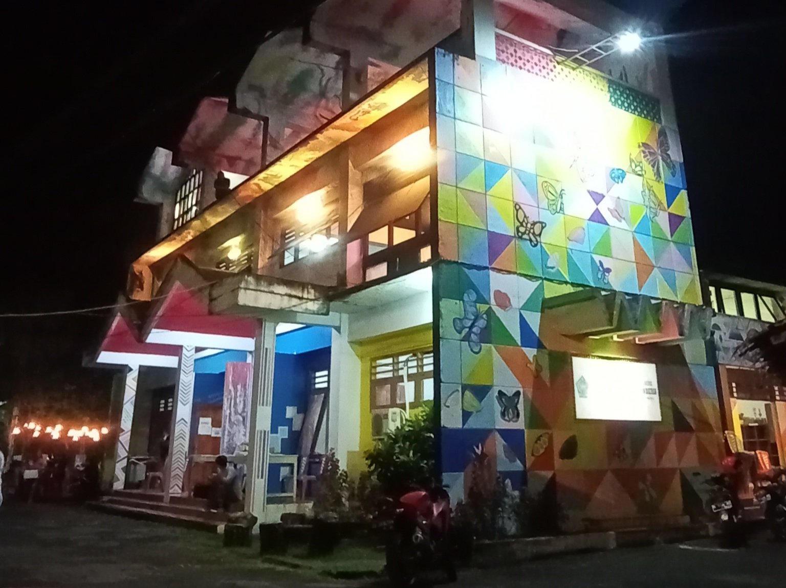Gedung Perpustakaan Daerah Kepulauan Sangihe, Lokasi Gelaran SWRF 2021 (Foto : Ist)