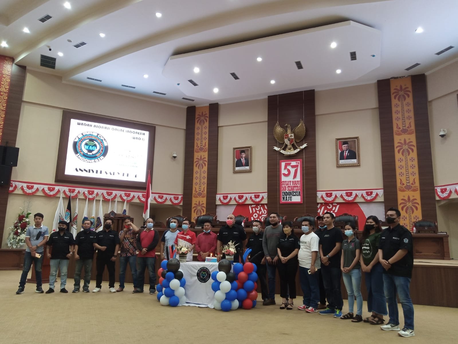 Foto Bersama Pengurus WAO-I Sulut (Foto : Ist)