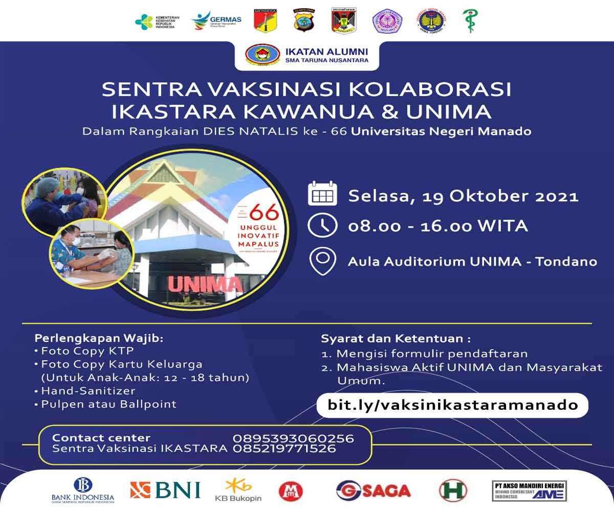 vaksinasi unima