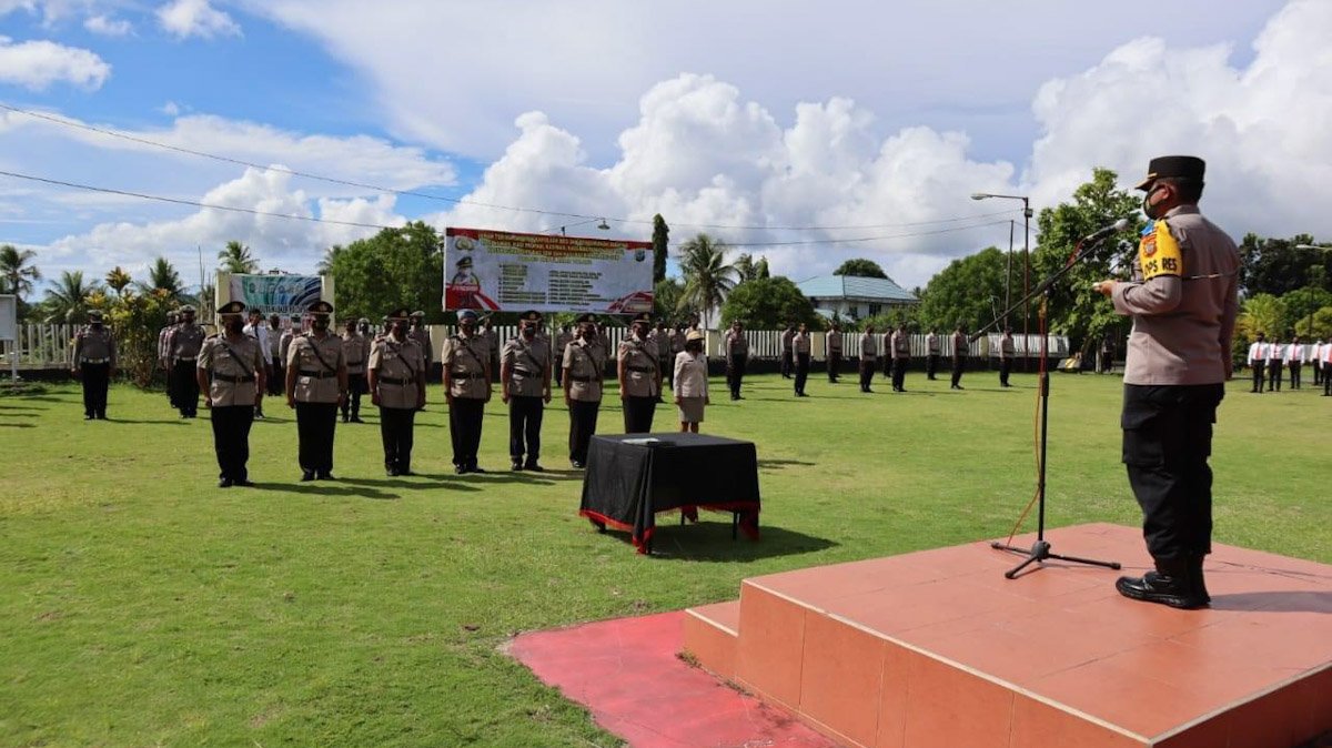 Sertijab Polres Talaud, Polres Talaud, AKBP Dasveri Abdi