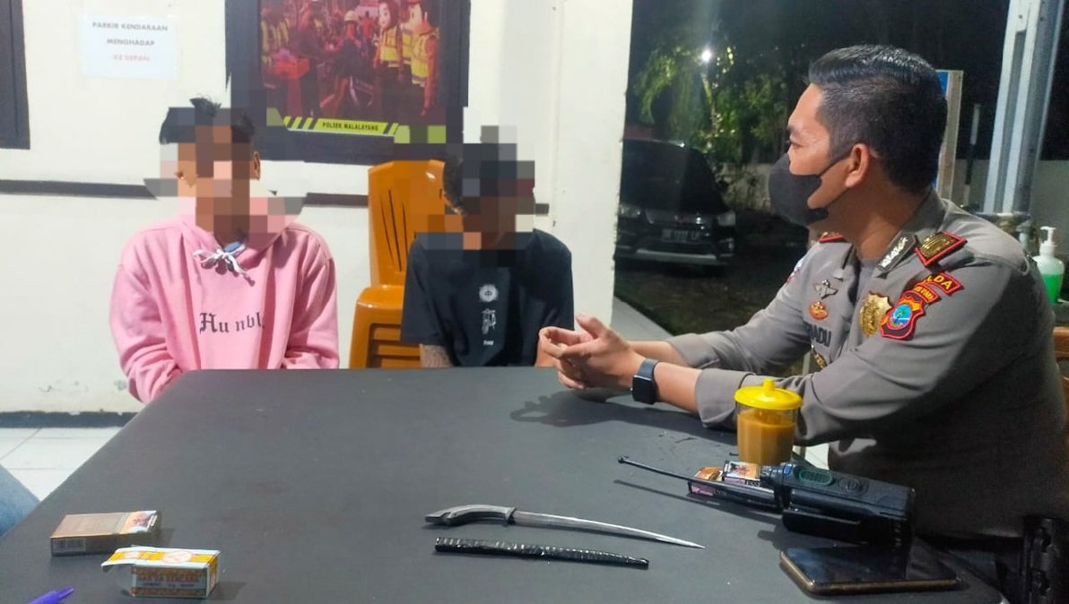 Pelaku Penikaman Siswa SMA di Malalayang