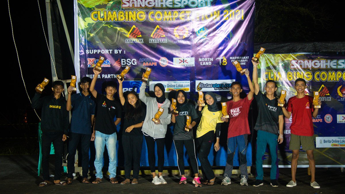 SSCC 2021, Juara SSCC 2021, Sangihe Sport Climbing Competition 2021, Climbing Sangihe