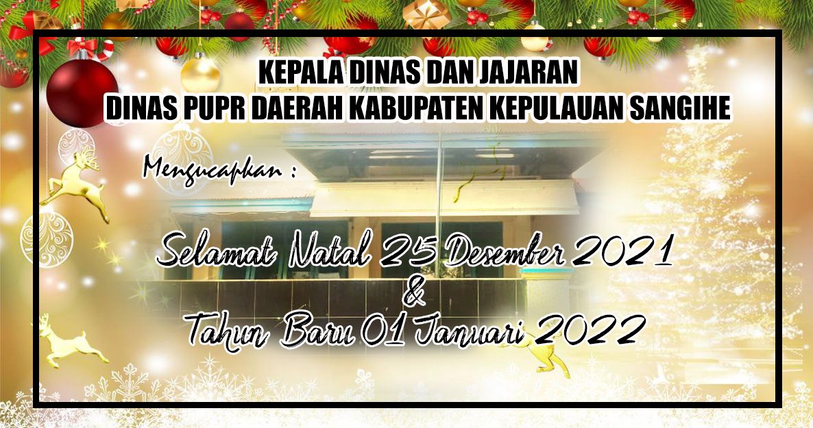 Dinas PUPR Daerah Kepulauan Sangihe