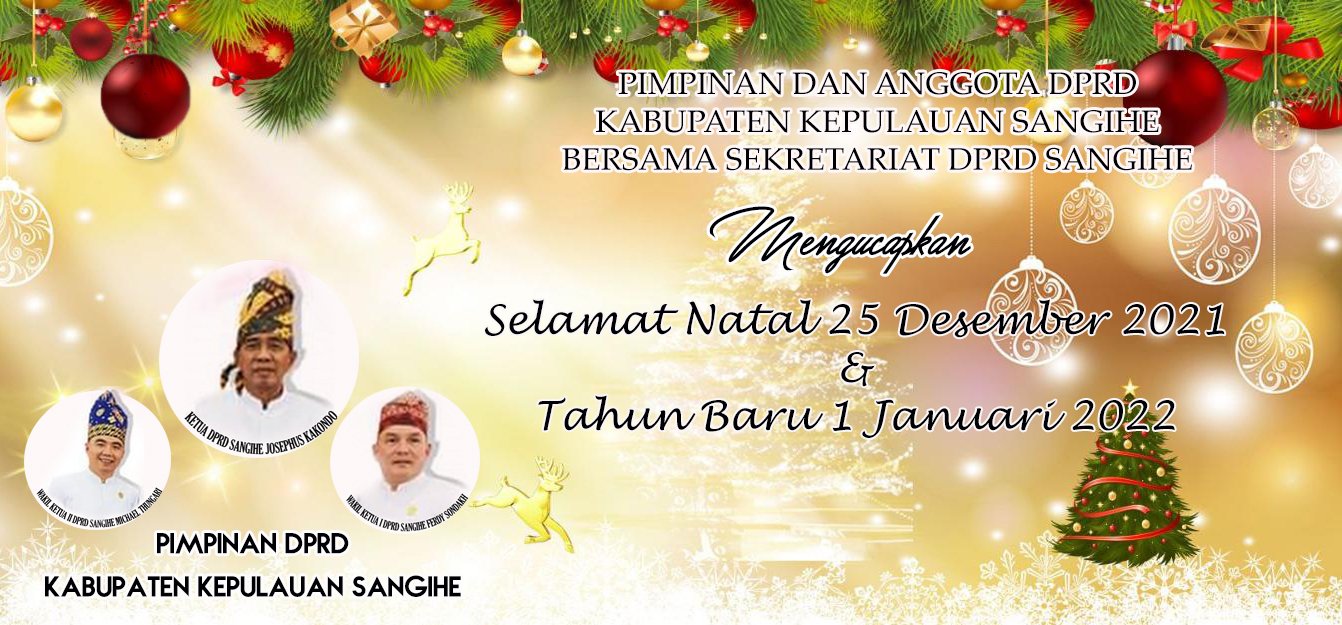 natal 25 desember dan 1 januari 2022 dprd sangihe