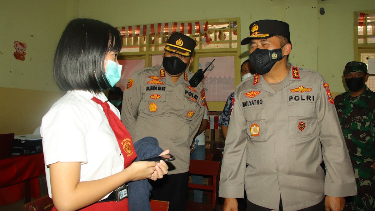 Vaksinasi Merdeka Anak, Polda Sulut, Irjen Pol Mulyatno