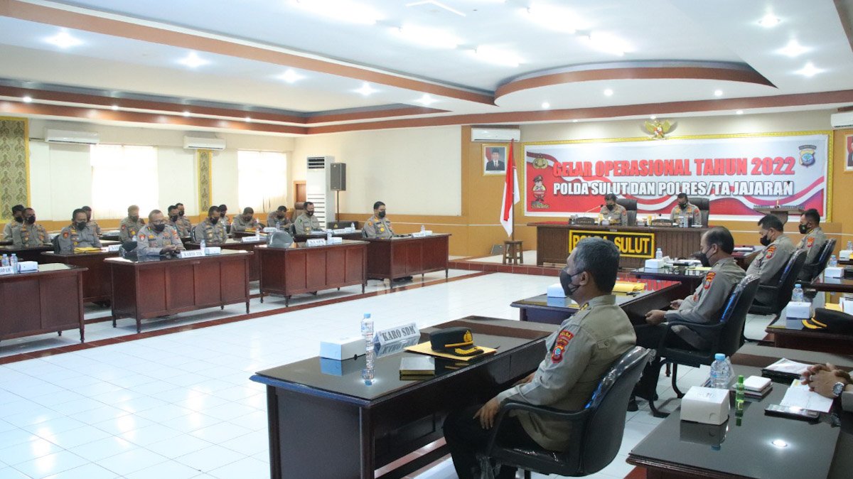 Kapolda Sulut, Operasional dan Pembinaan di lingkungan Polda Sulut dan Polres/ta jajaran