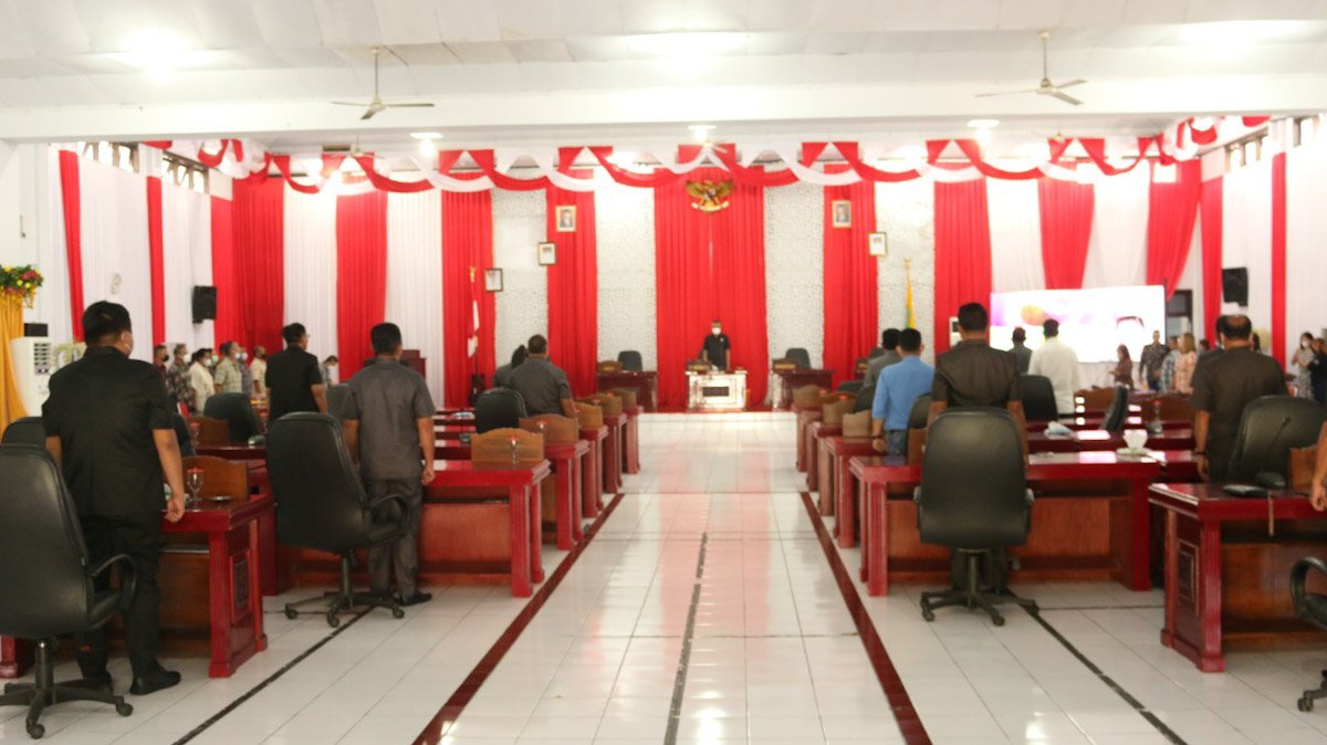 Rapat Paripurna, DPRD Sangihe