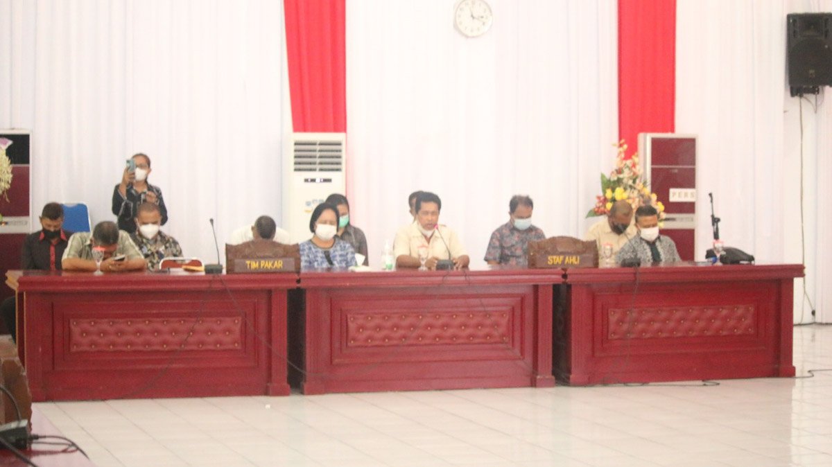 Rapat Paripurna, DPRD Sangihe