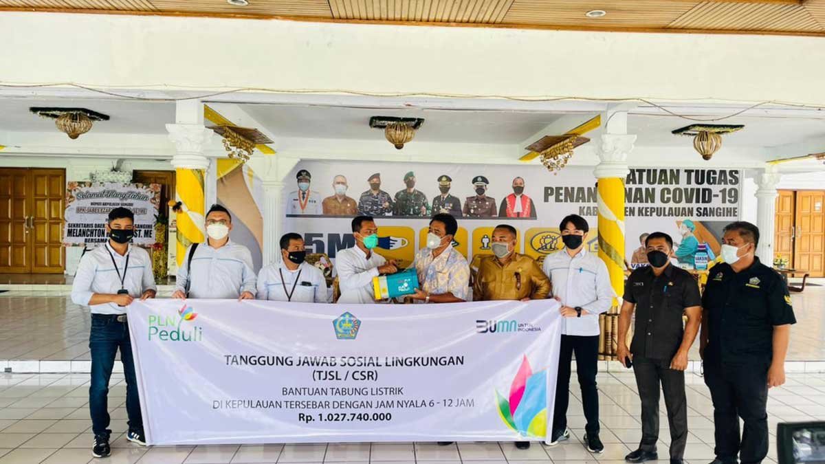 pln suluttenggo di sangihe