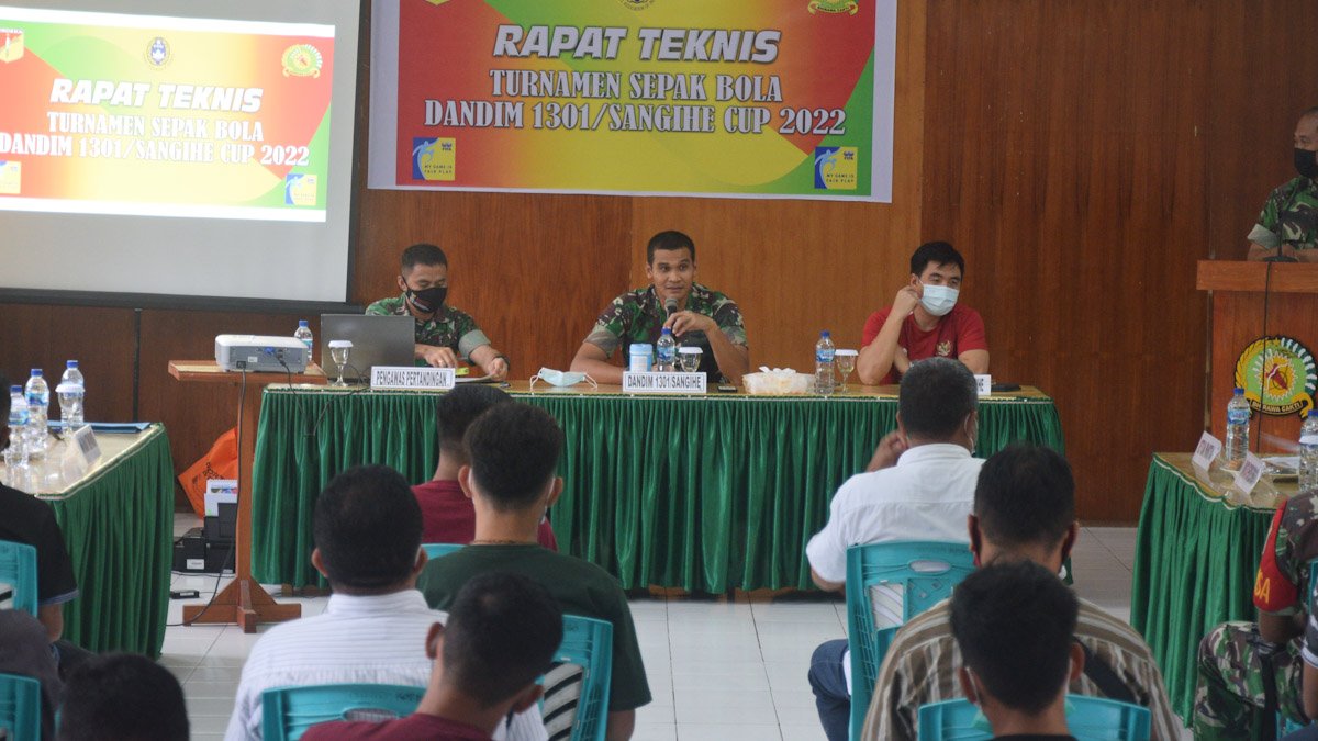 Dandim Cup Sangihe 2022