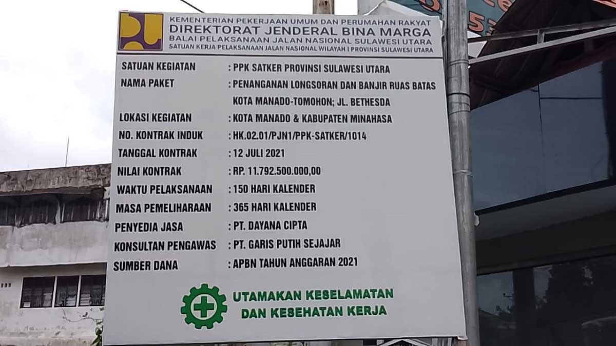 Penanganan longsoran Manado Tomohon