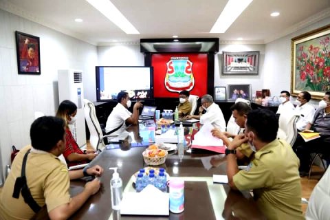 Rapat Perancangan pasar tematik bunaken