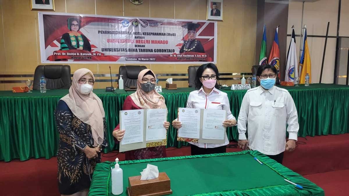 unima dan unbita gorontalo