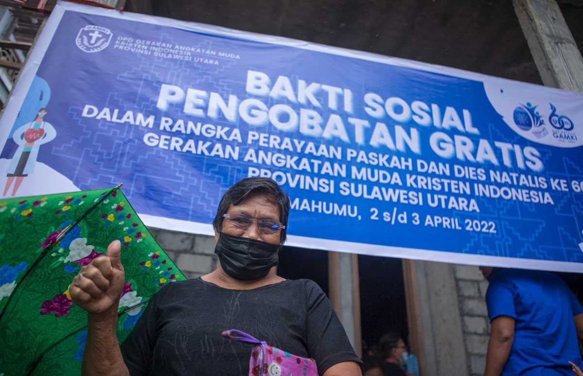 Bakti Sosial GAMKI Sangihe
