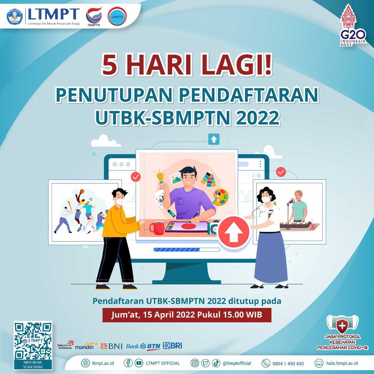 kuliah di unima dengan UTBK-SBMPTN