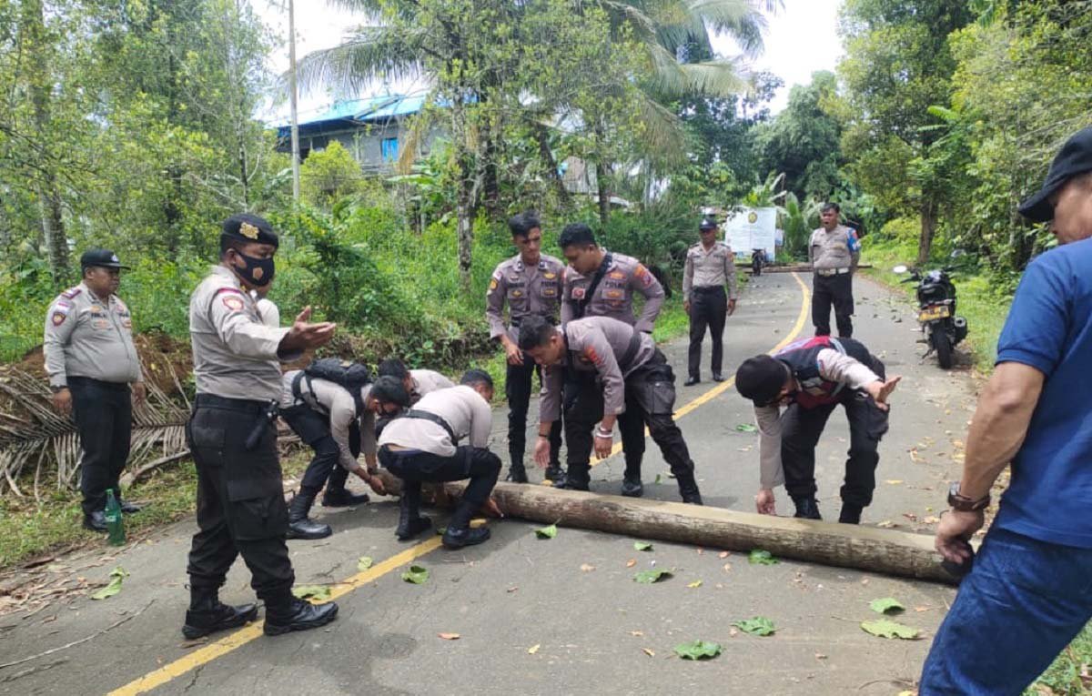 anggota polres sangihe