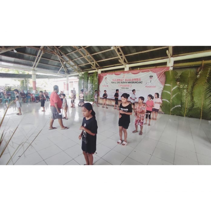Peserta Lomba Masamper tingkat SD PSBM 2022 sedang latihan