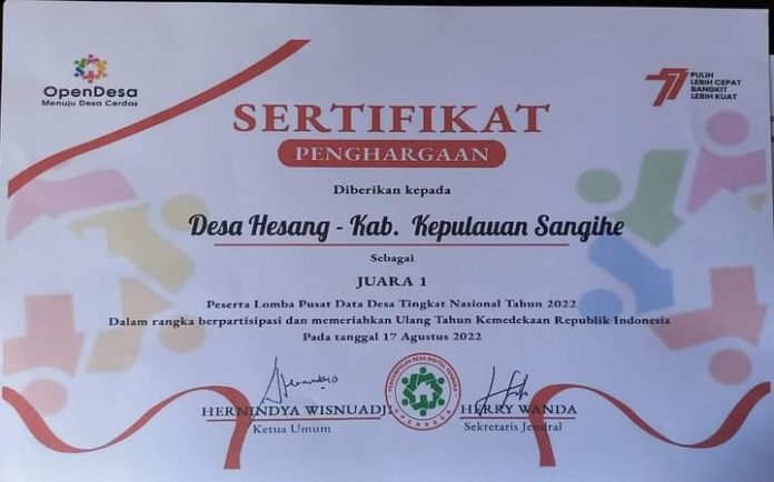 Data Desa Tingkat Nasional