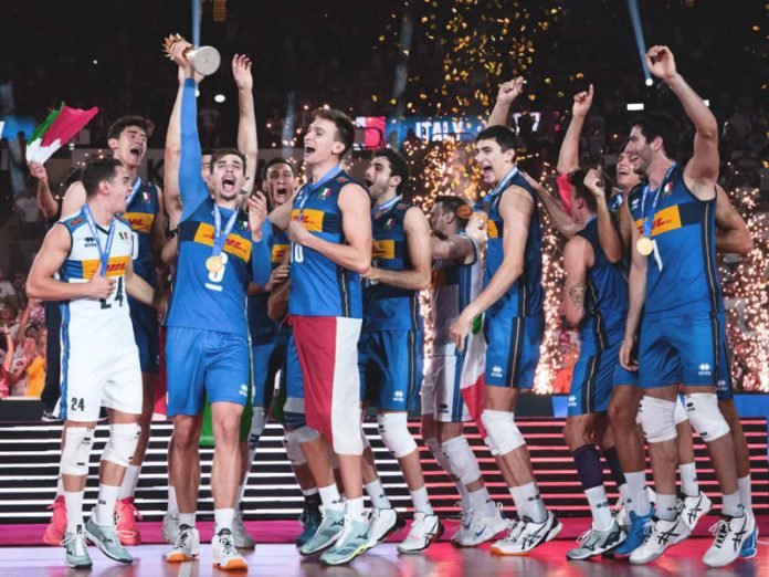 italia juara dunia bola voli 2022