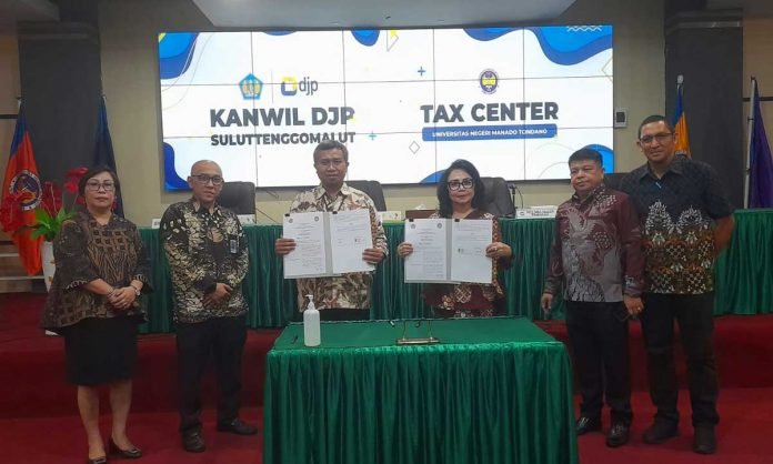 Kerja sama Dirjen pajak unima