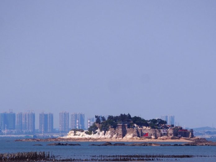 ketegangan meningkat dengan china pulau Kinmen