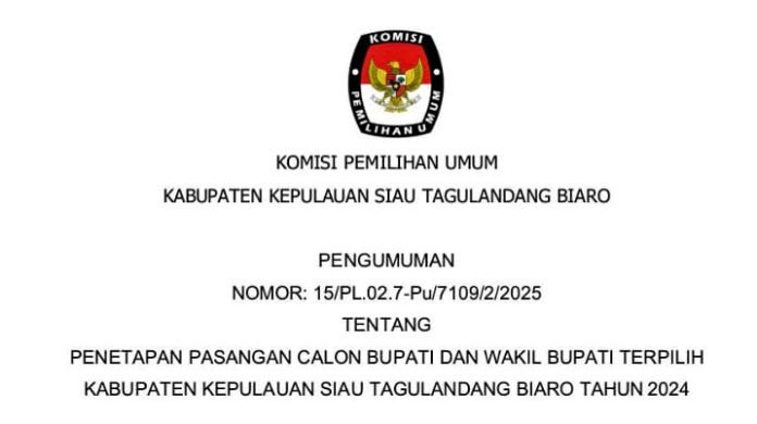 KPU Sitaro